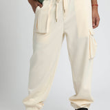 Kickys Cargo Joggers (Oatmilk) Drop 001