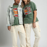 Kickys Cargo Joggers (Oatmilk) Drop 001